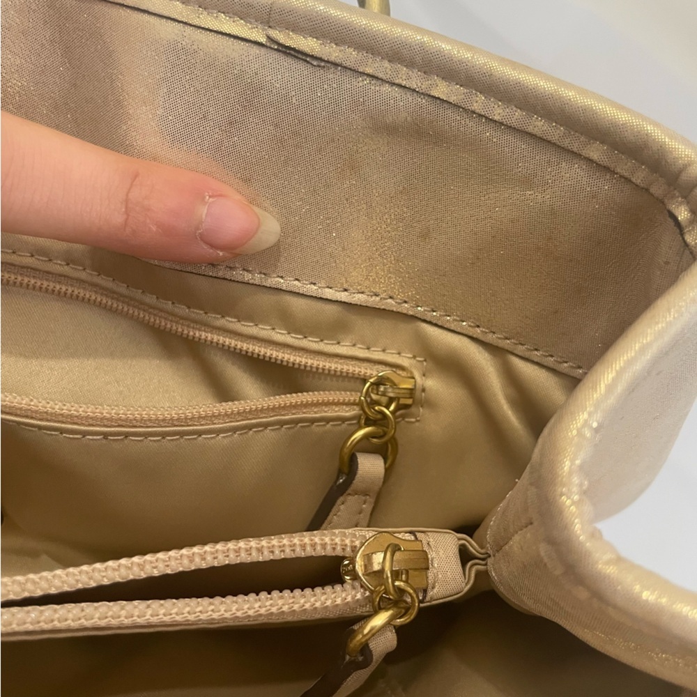 ✨ Coach Poppy Camelia Leather Pushlock Tote – Limited Edition ✨ - Picture 12 of 16